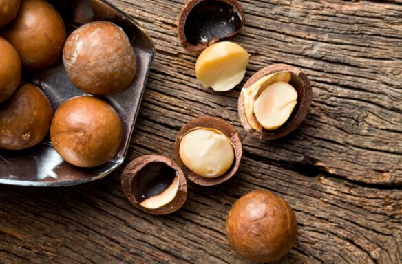 Macadamia is a nut that activates testosterone production and helps fight impotence