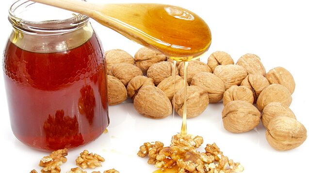 honey and walnuts for potency